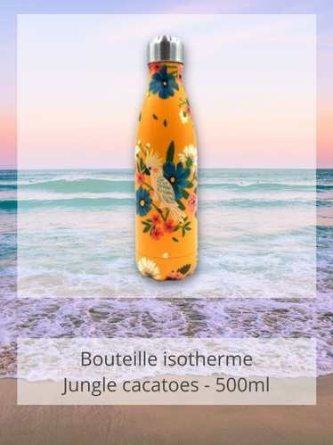 Bouteille isotherme cacatoes